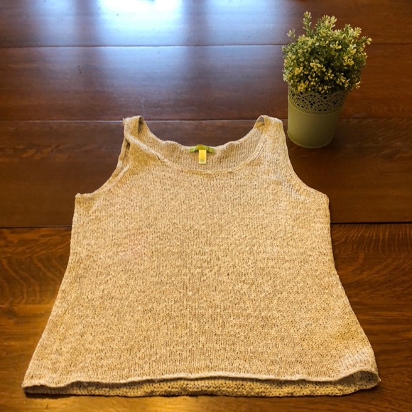 Final Price 💋 Sigrid Olsen-knit sweater tank. - Picture 3 of 4